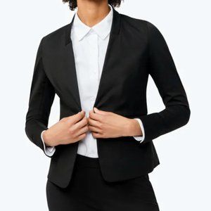 Ministry of Supply Kinetic Black Blazer; size 12